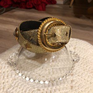 Black and Gold Elite Belt (S)